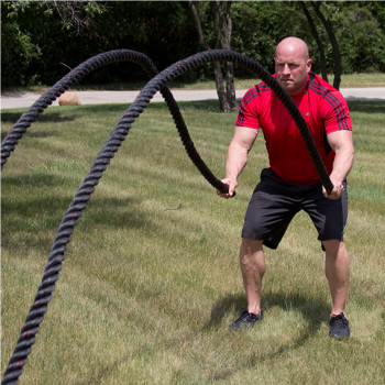 Body-Solid Battle Rope - Schwungseil - Fitness Trainingsseil BSTBR Detail5